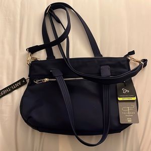 Travelon tailored satchel NWT